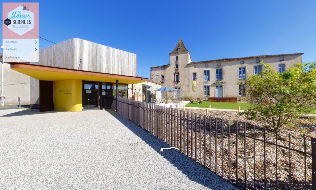 Visite virtuelle du Manoir des Sciences de Réaumur, en Vendée