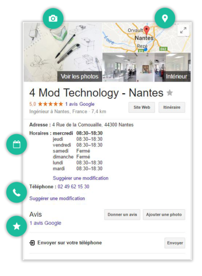 référencement google local