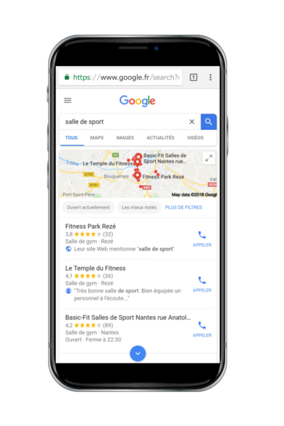 ranking google local