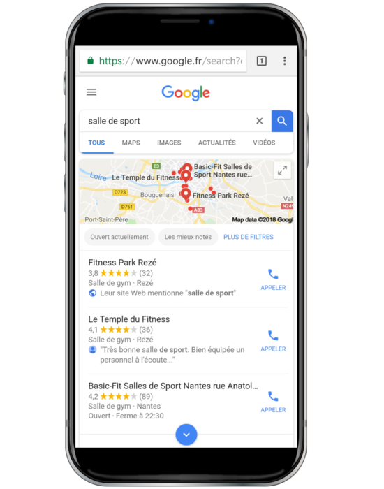 ranking google local