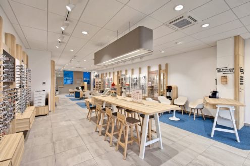 visite virtuelle opticien le mans