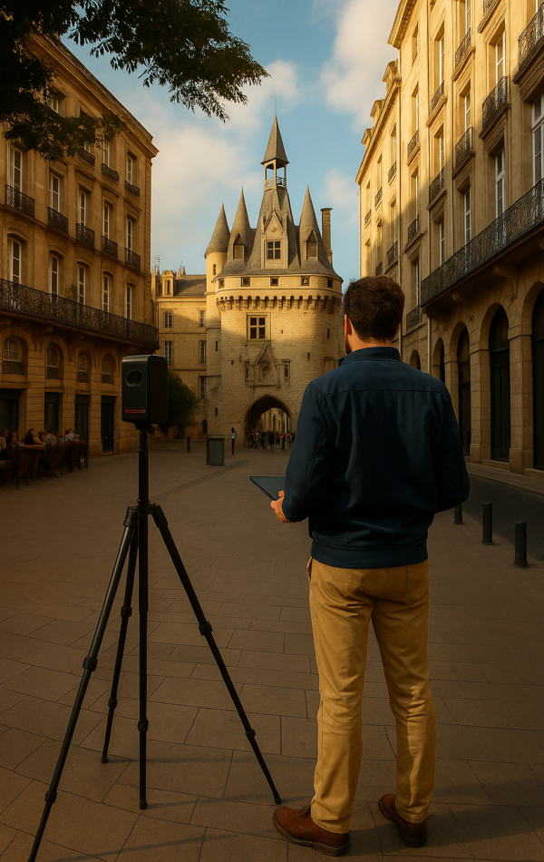 Visite virtuelle Bordeaux captation Visite virtuelle Bordeaux