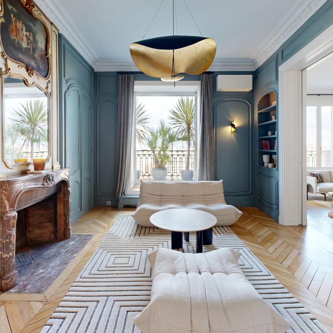 visite virtuelle matterport pro3 avenue foch paris