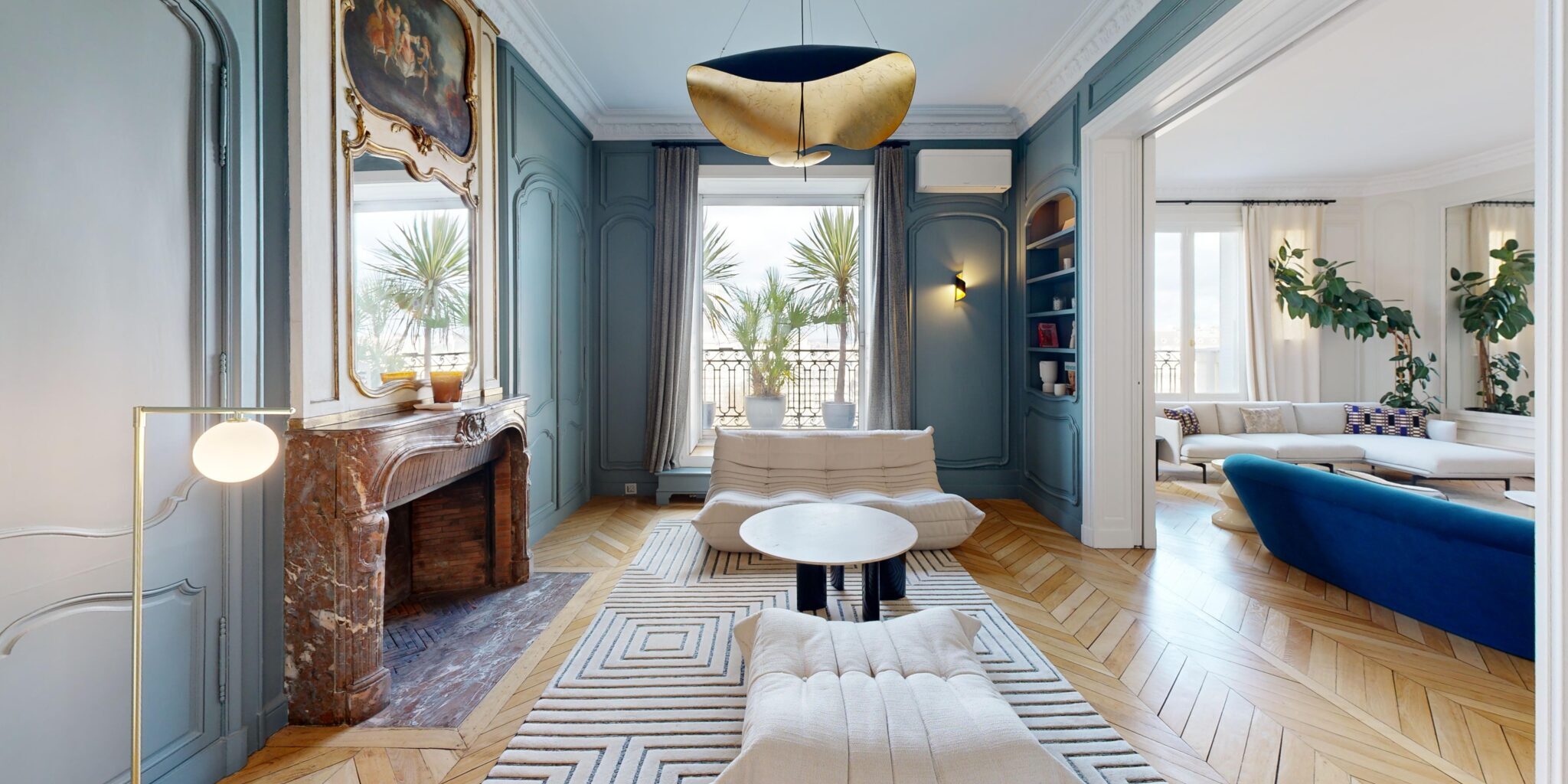 visite virtuelle matterport pro3 avenue foch paris