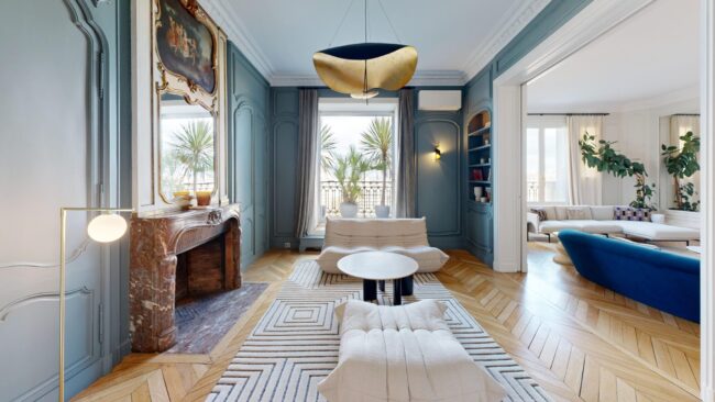 visite virtuelle matterport pro3 avenue foch paris