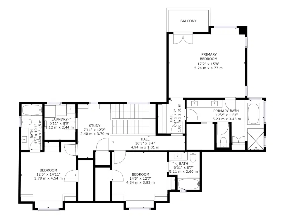 plan 2d maison matterport