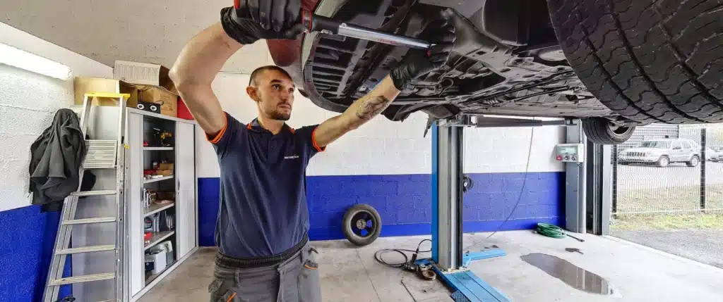 Atelier après-vente de la concession Distinxion à Saint-Herblain, dans sa visite virtuelle 360°