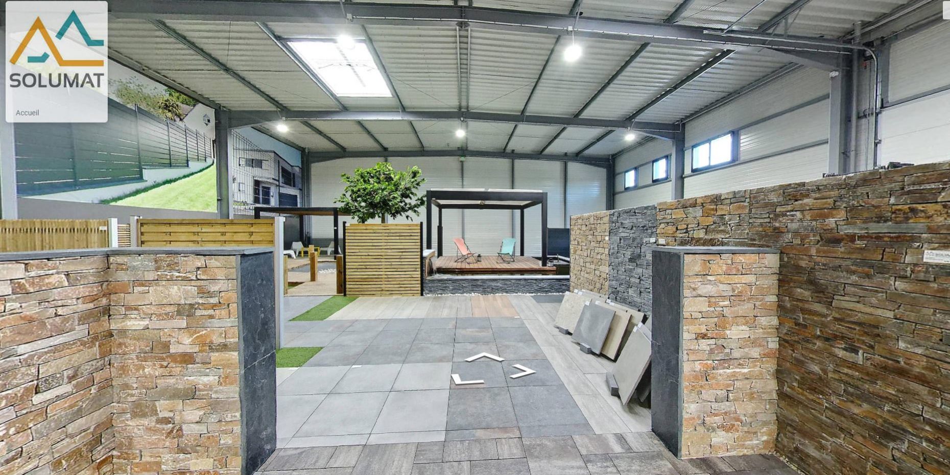 visite virtuelle showroom solumat
