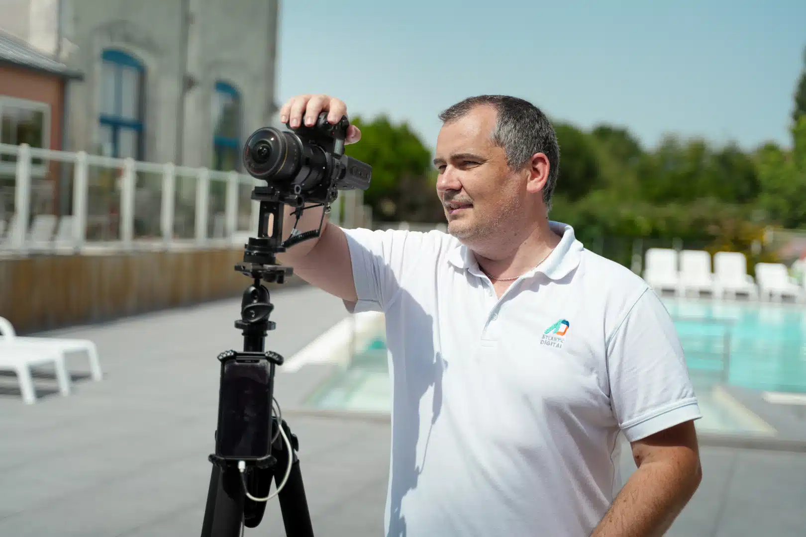visite virtuelle camping sur google street view au bois du cé