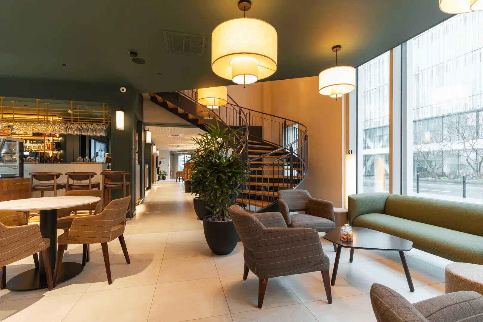 Photographie architecture intérieur hôtel 