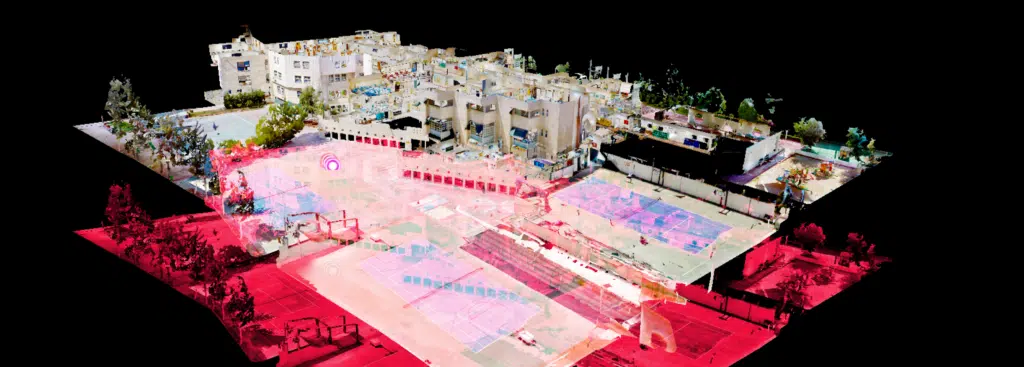 prestataire scan 3D en intervention chez un client