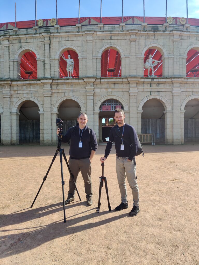 Captation Google Street View dans le parc du Puy du Fou