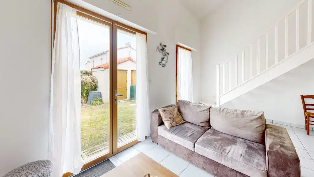 Séjour d'une maison de vacances à Saint-Gilles-Croix-de-Vie, numérisée avec Matterport