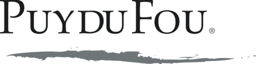 Visite virtuelle à La Rochelle 1 Logo Puy du Fou noir et blanc