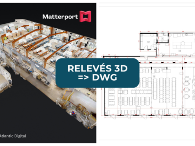 relevés 3D Matterport vers DWG