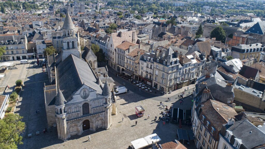 Vue de Poitiers