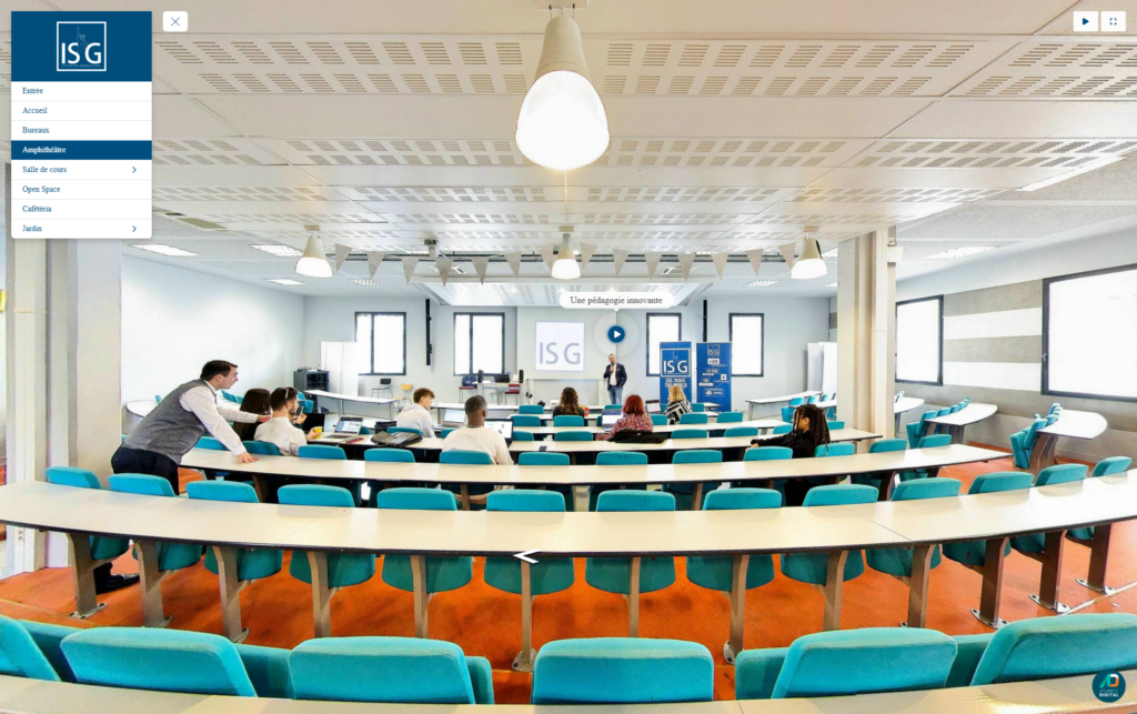 Visite virtuelle bordeaux ISG