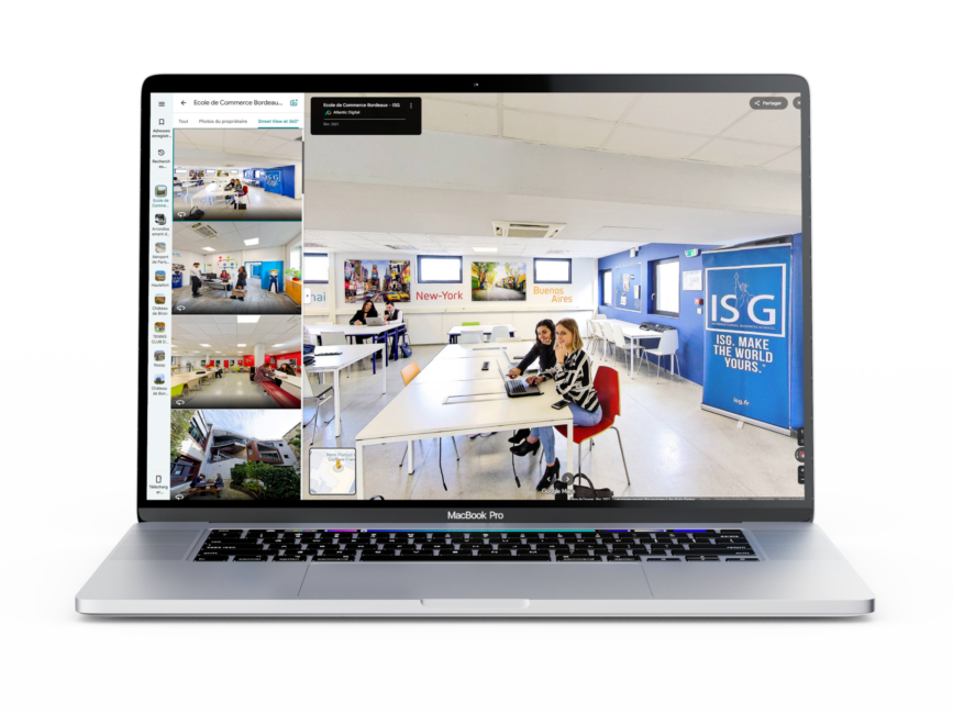 Visite virtuelle ecole Google Street View