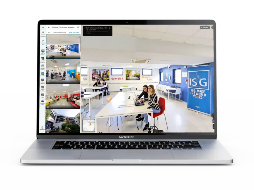 Visite virtuelle ecole Google Street View