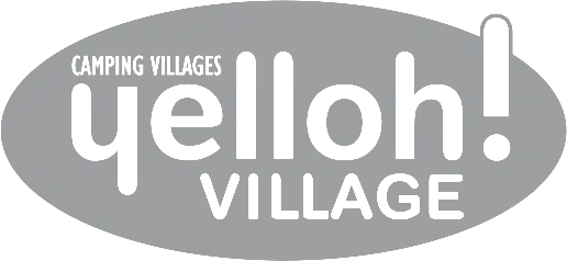 Visite virtuelle à La Rochelle 2 Logo Yelloh Village noir et blanc