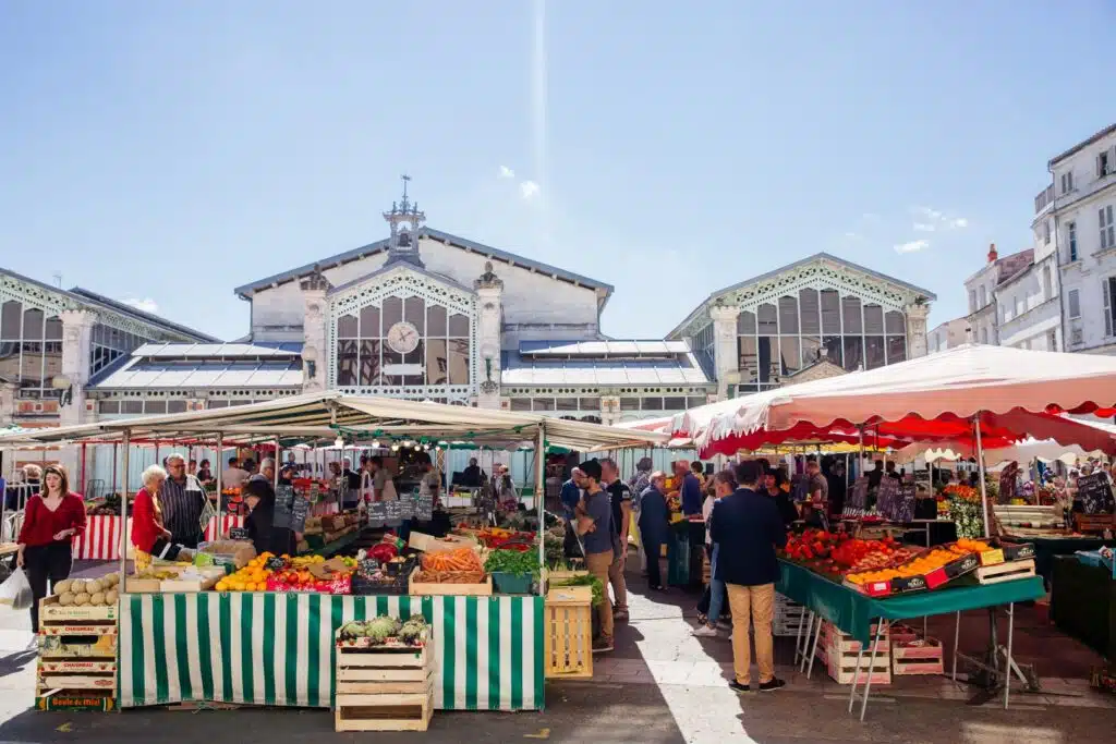 Le marché de La Rochelle