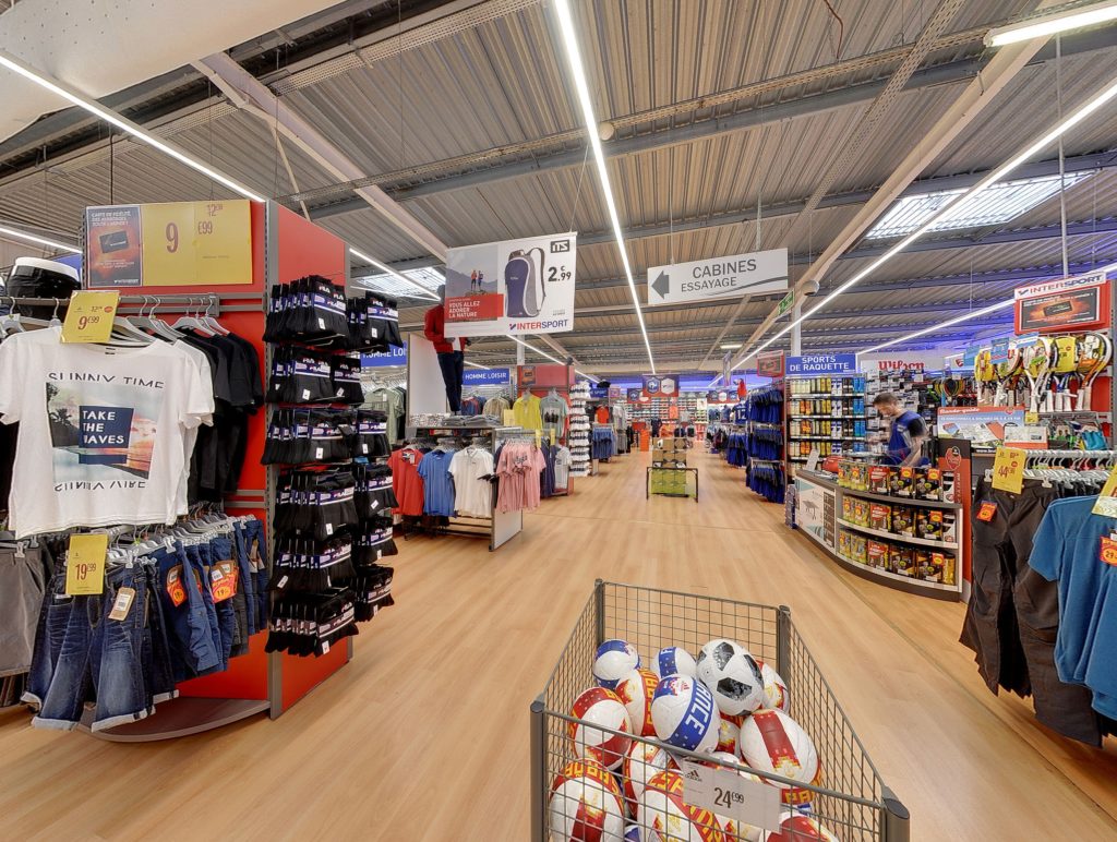 visite virtuelle magasin intersport