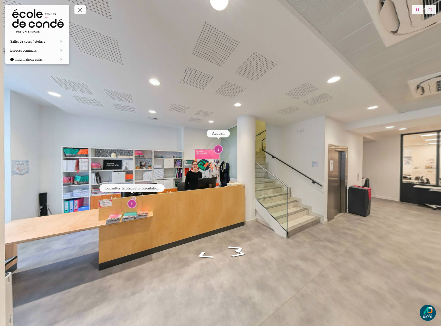 visite virtuelle google Rennes