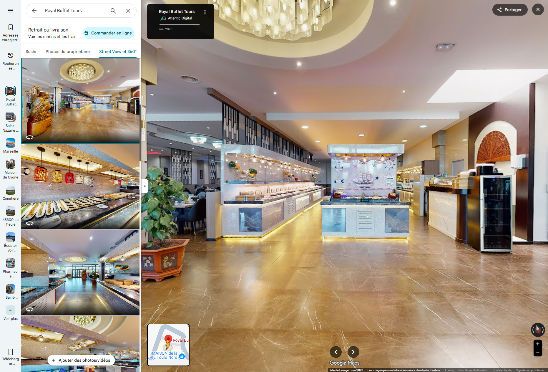 visite virtuelle google tours